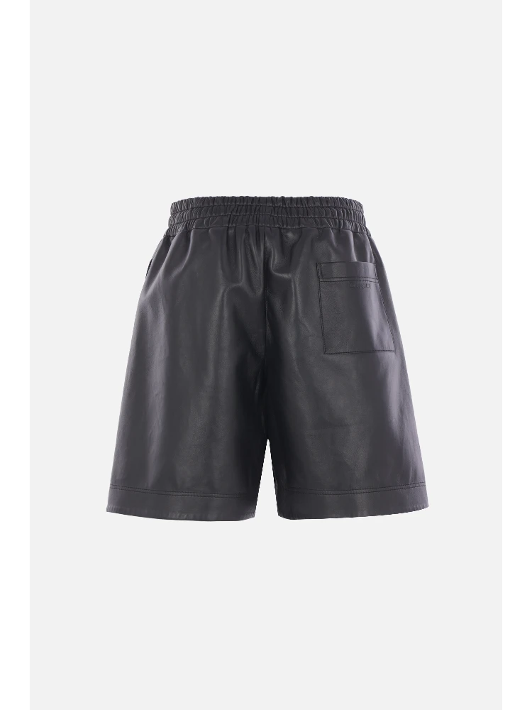 Leather bermuda shorts alternative