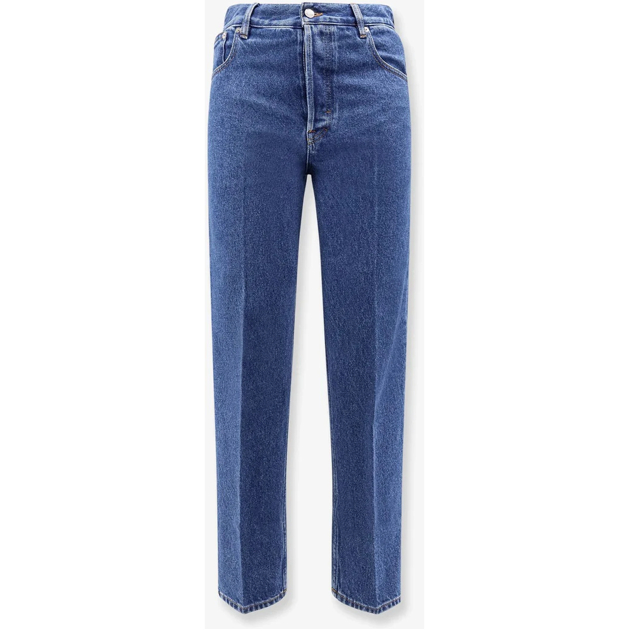 Jeans with Horsebit details