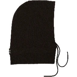Virgin wool and cashmere beanie