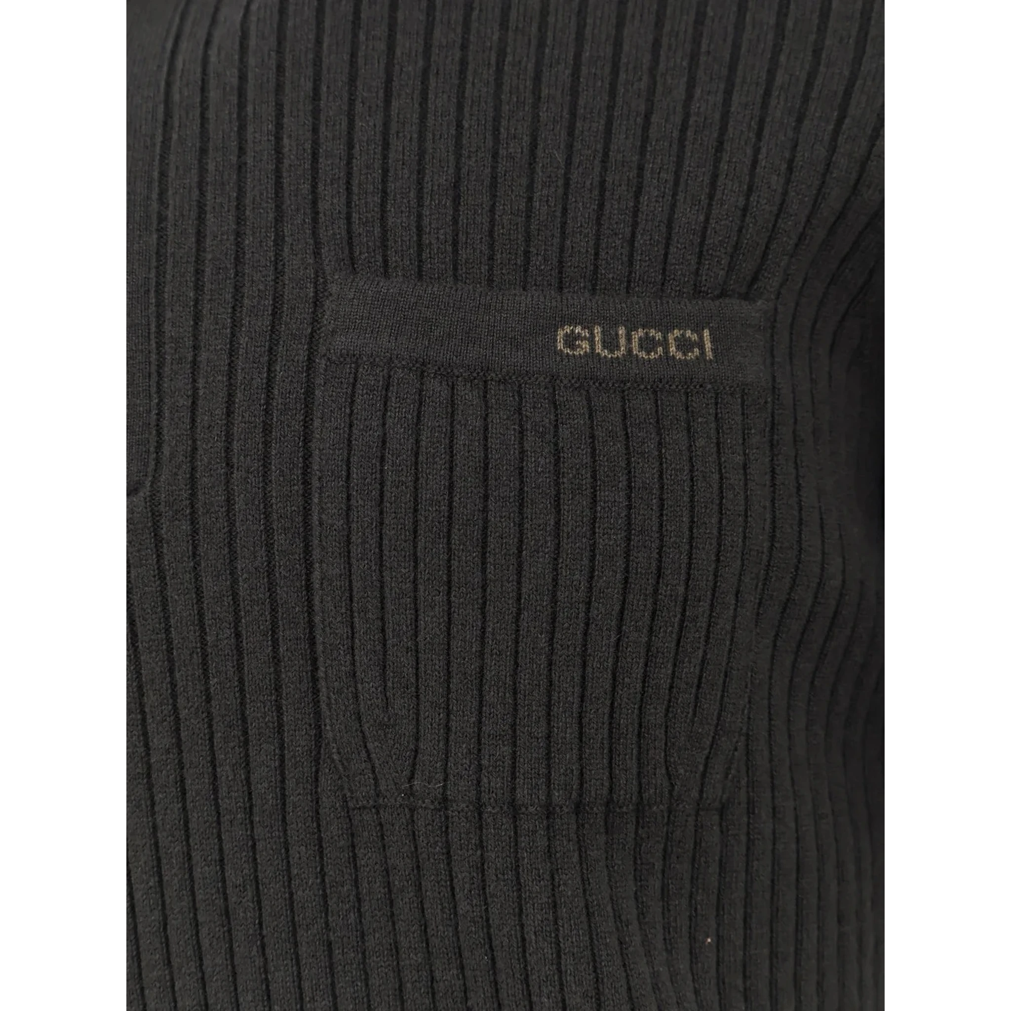 Wool and cashmere polo shirt short sleeves