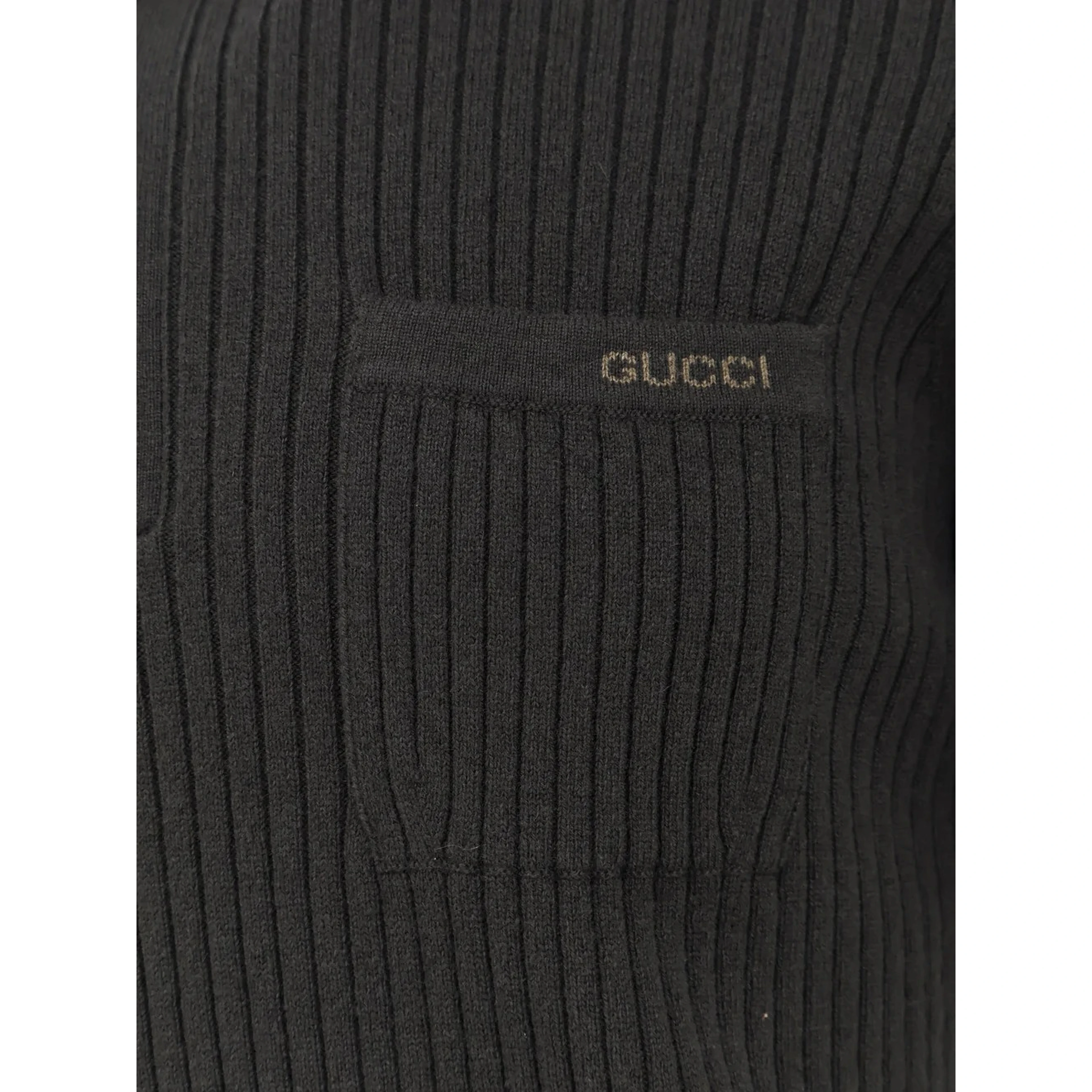 Wool and cashmere polo shirt short sleeves