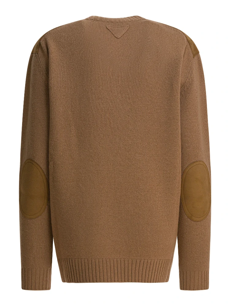 Cashmere and wool knitwear V neck alternative