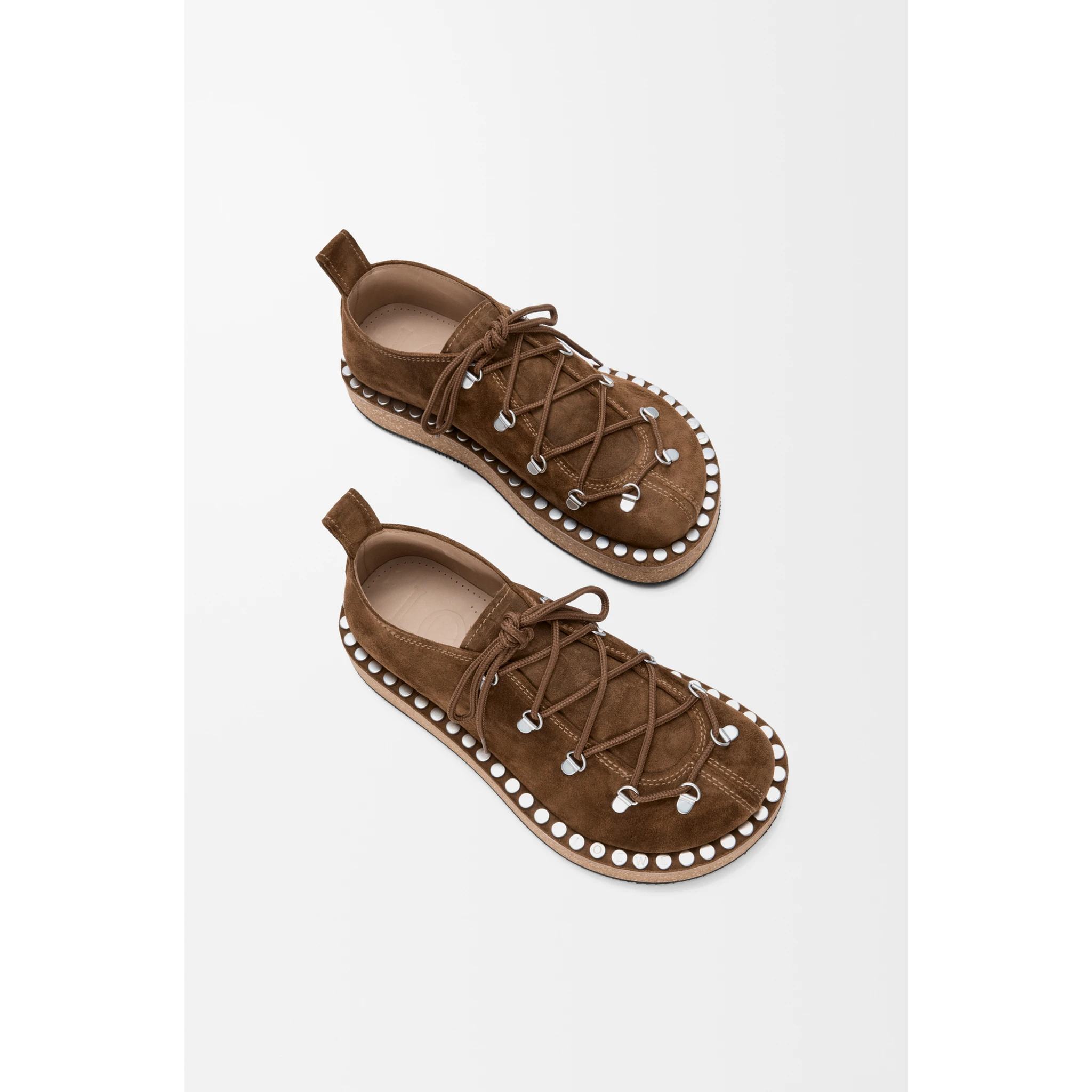 "Rivet" lace up shoes