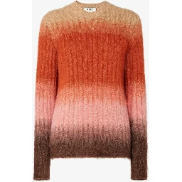 Mohair crewneck sweater