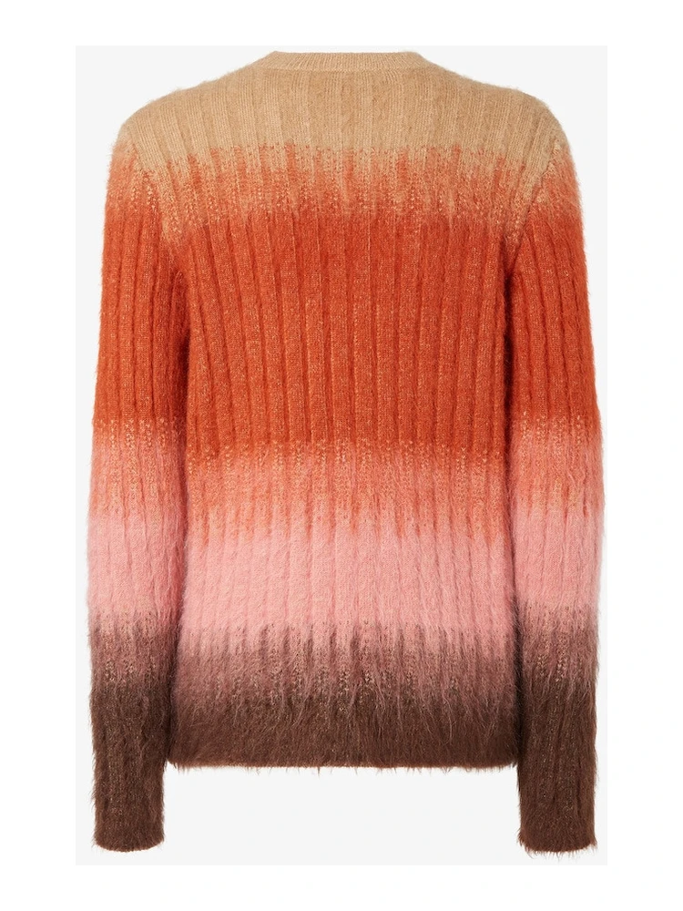 Mohair crewneck sweater alternative