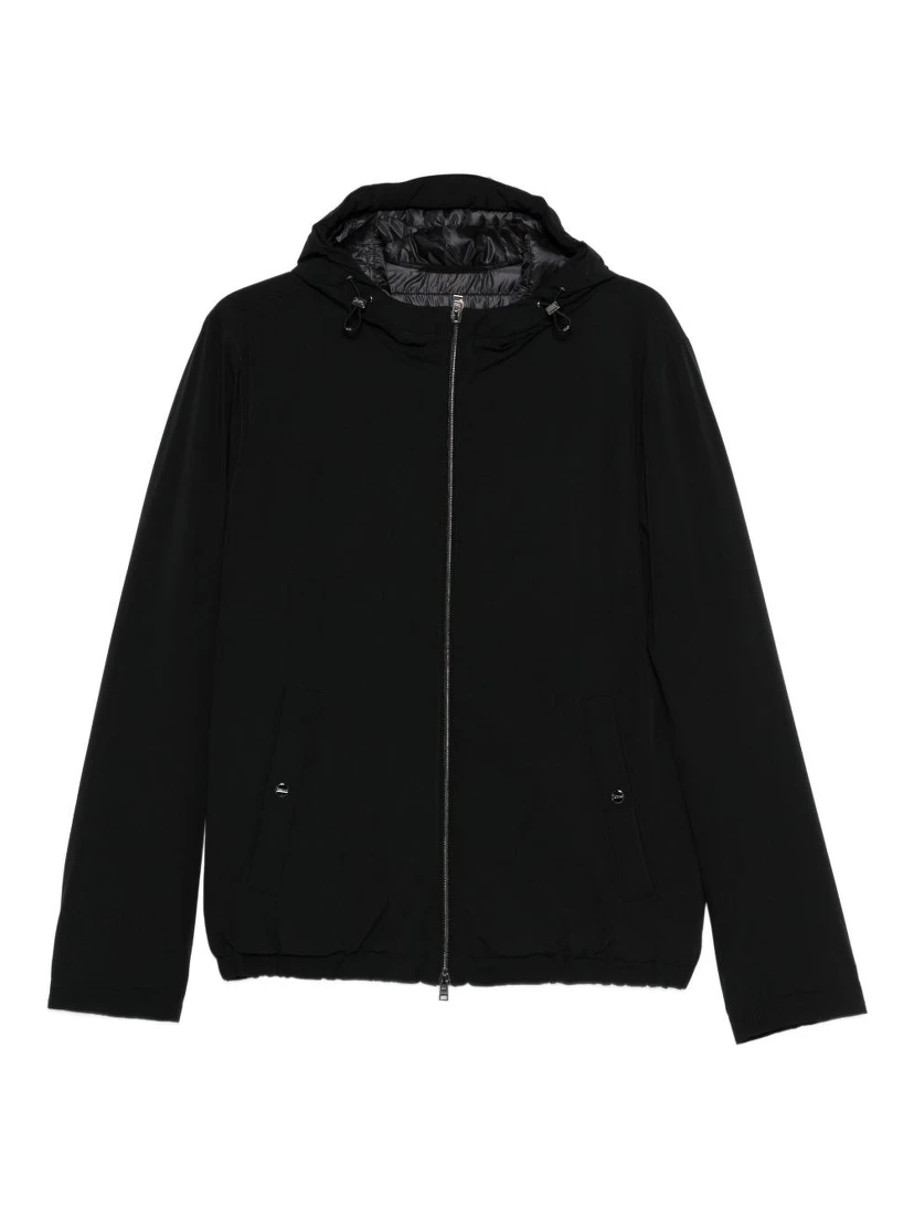 Hoodie and zipped jacket