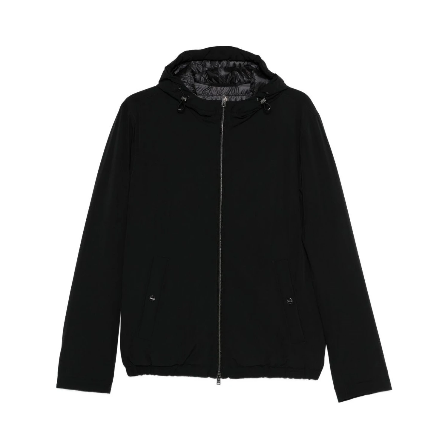 Hoodie and zipped jacket