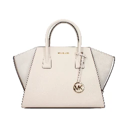 Beige Leather Handbag