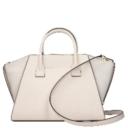 Beige Leather Handbag