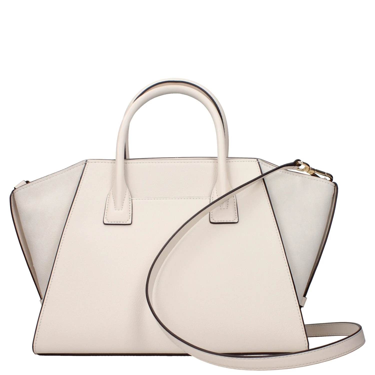 Beige Leather Handbag