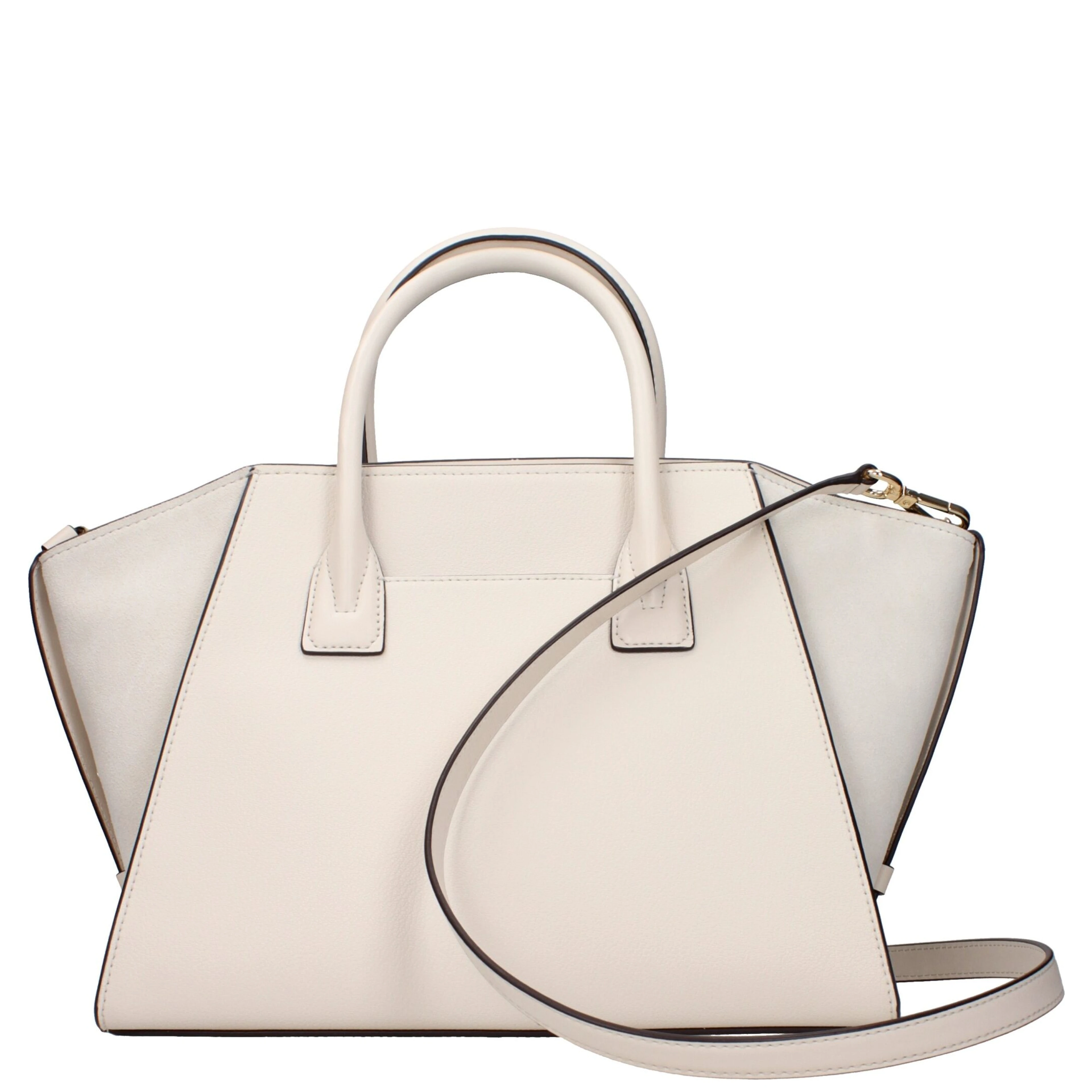 Beige Leather Handbag