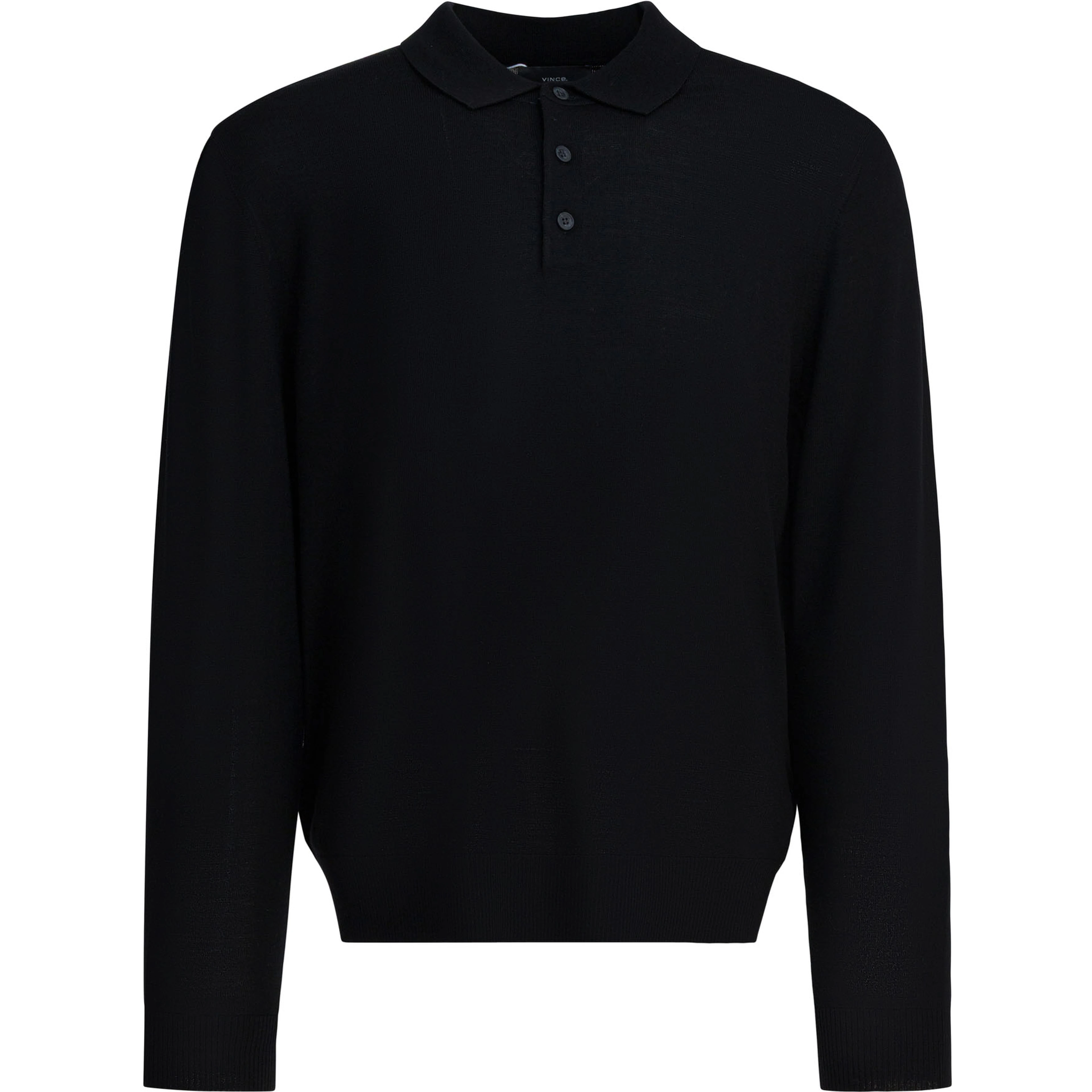 Merino wool polo shirt