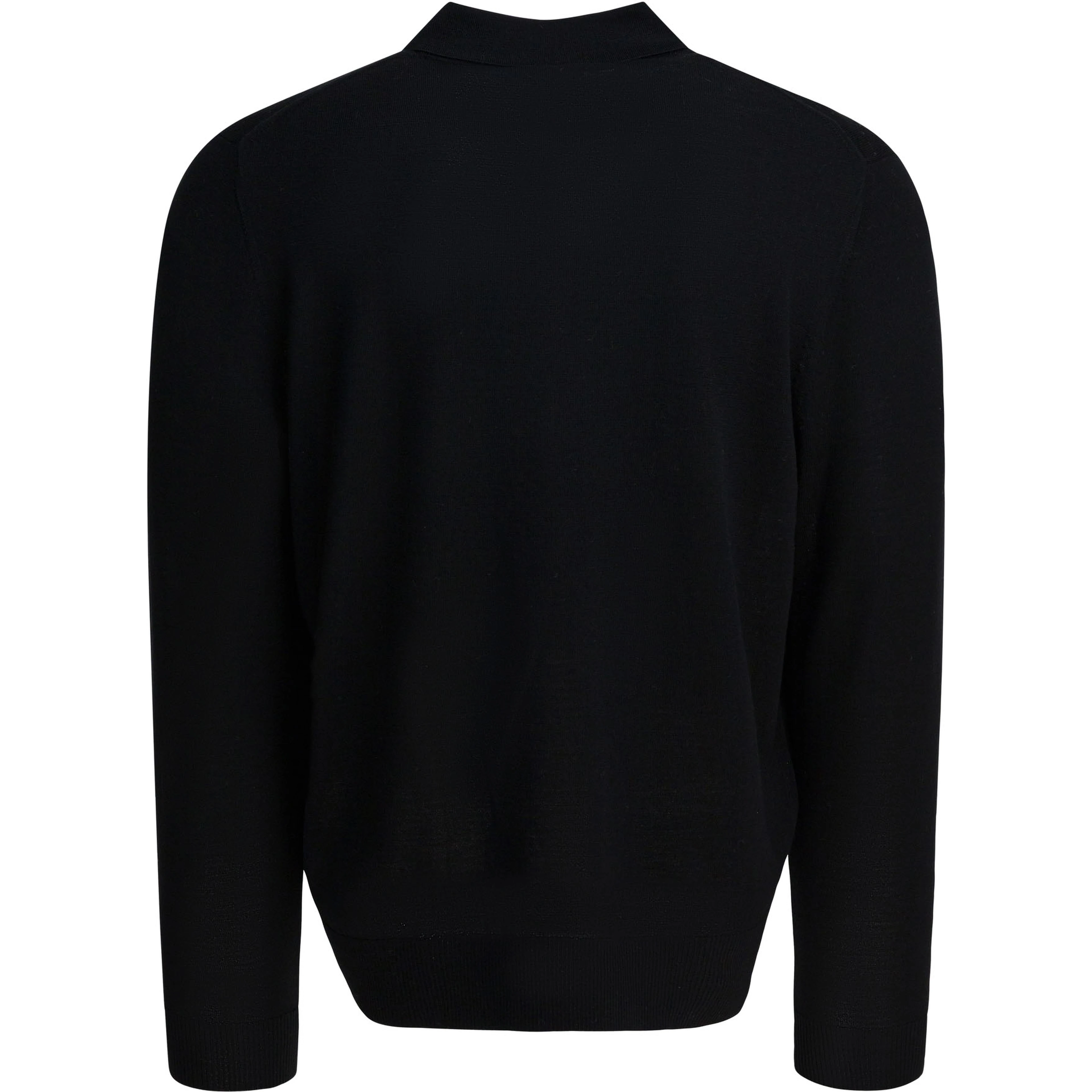 Merino wool polo shirt