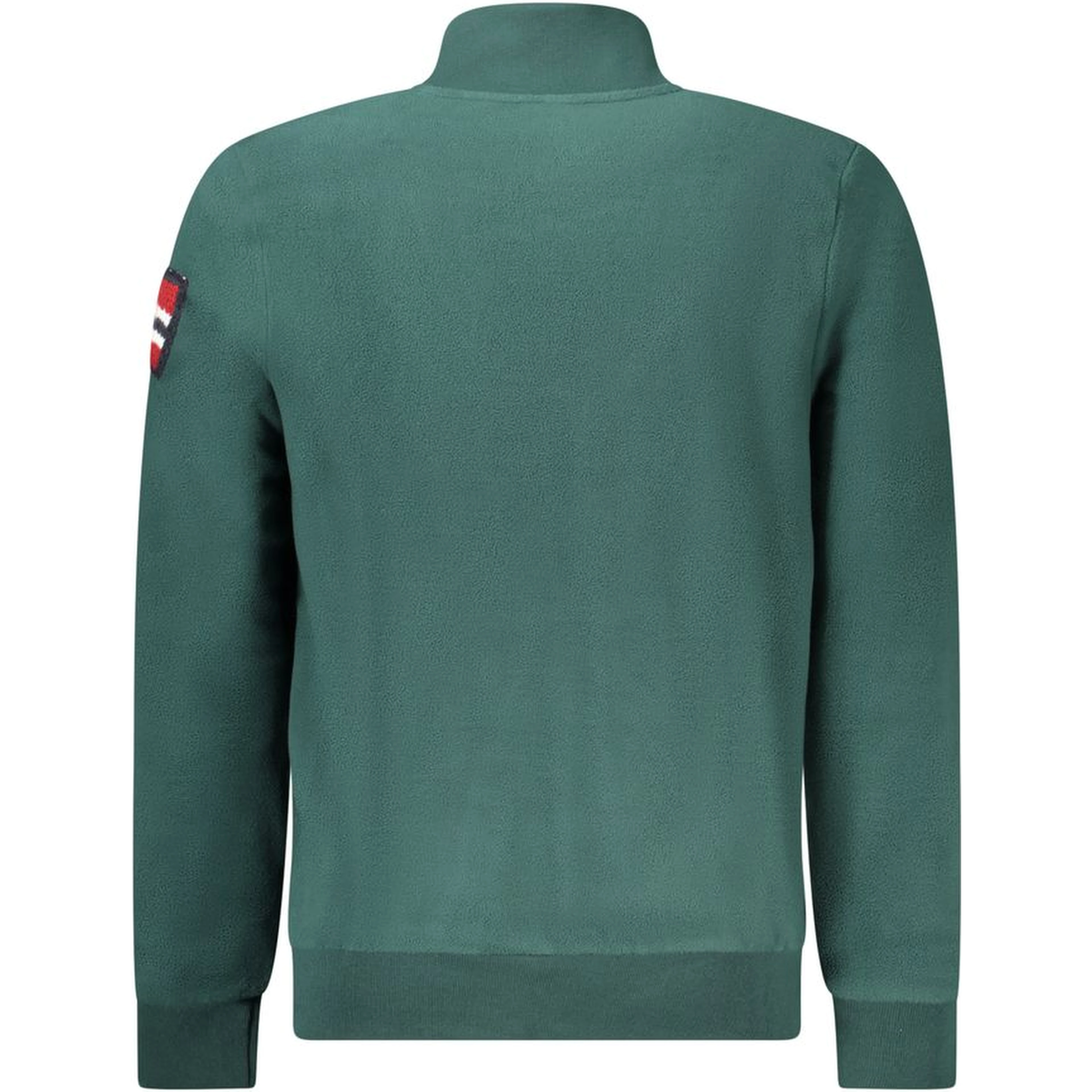 Green Polyester Men Sweater
