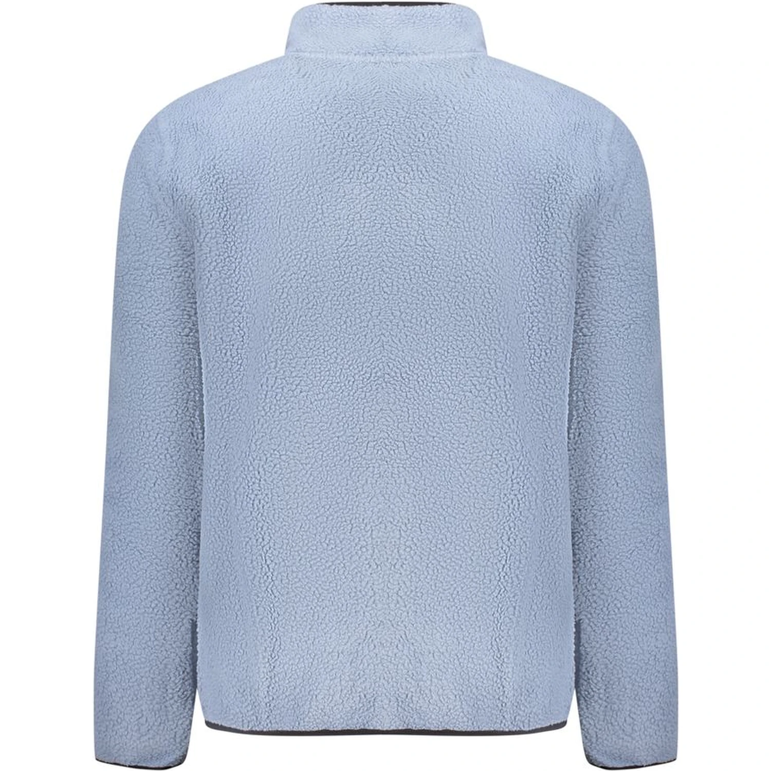 Blue Polyester Men Sweater