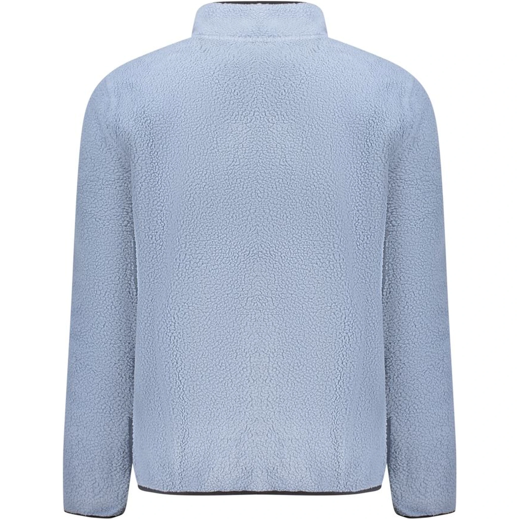 Blue Polyester Men Sweater