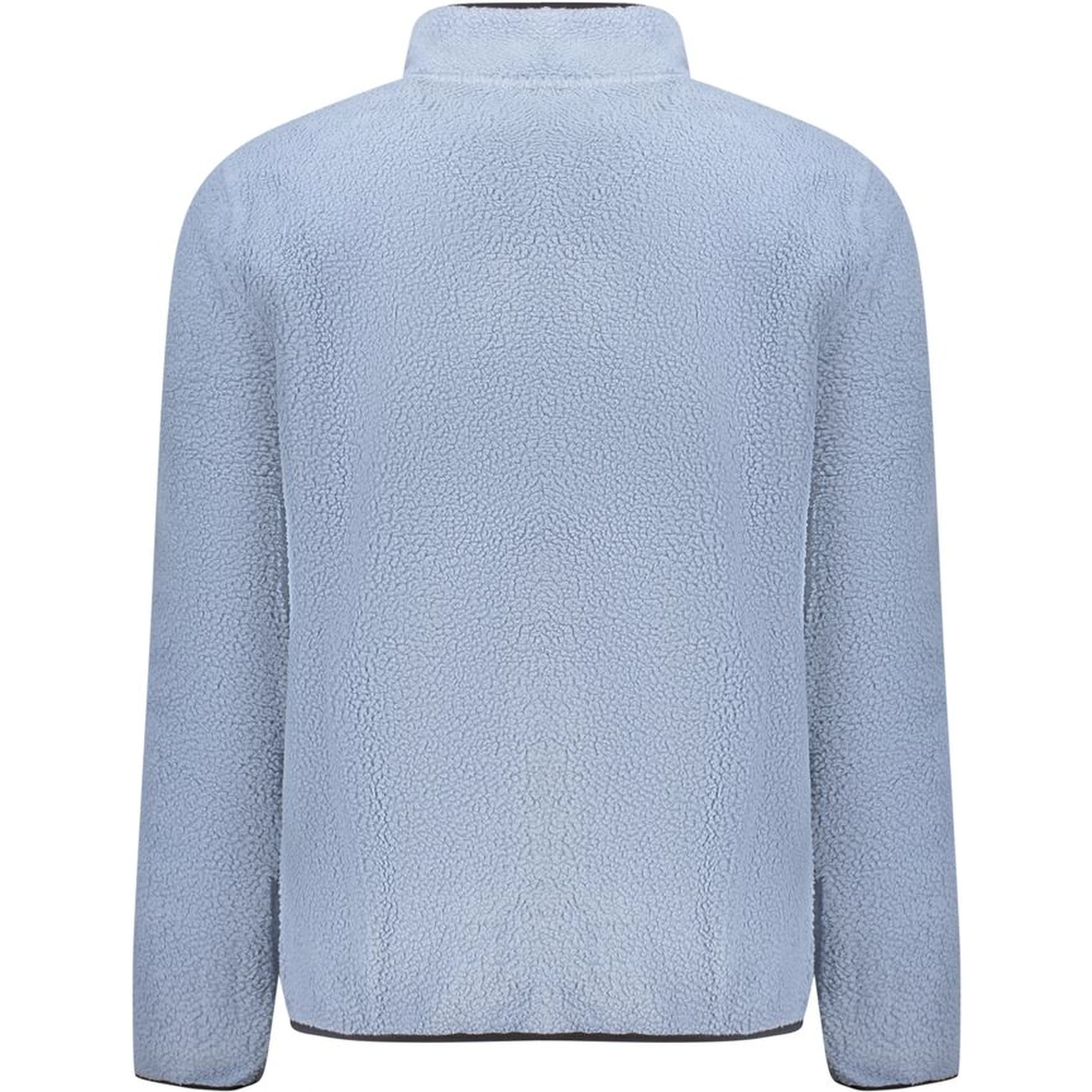 Blue Polyester Men Sweater