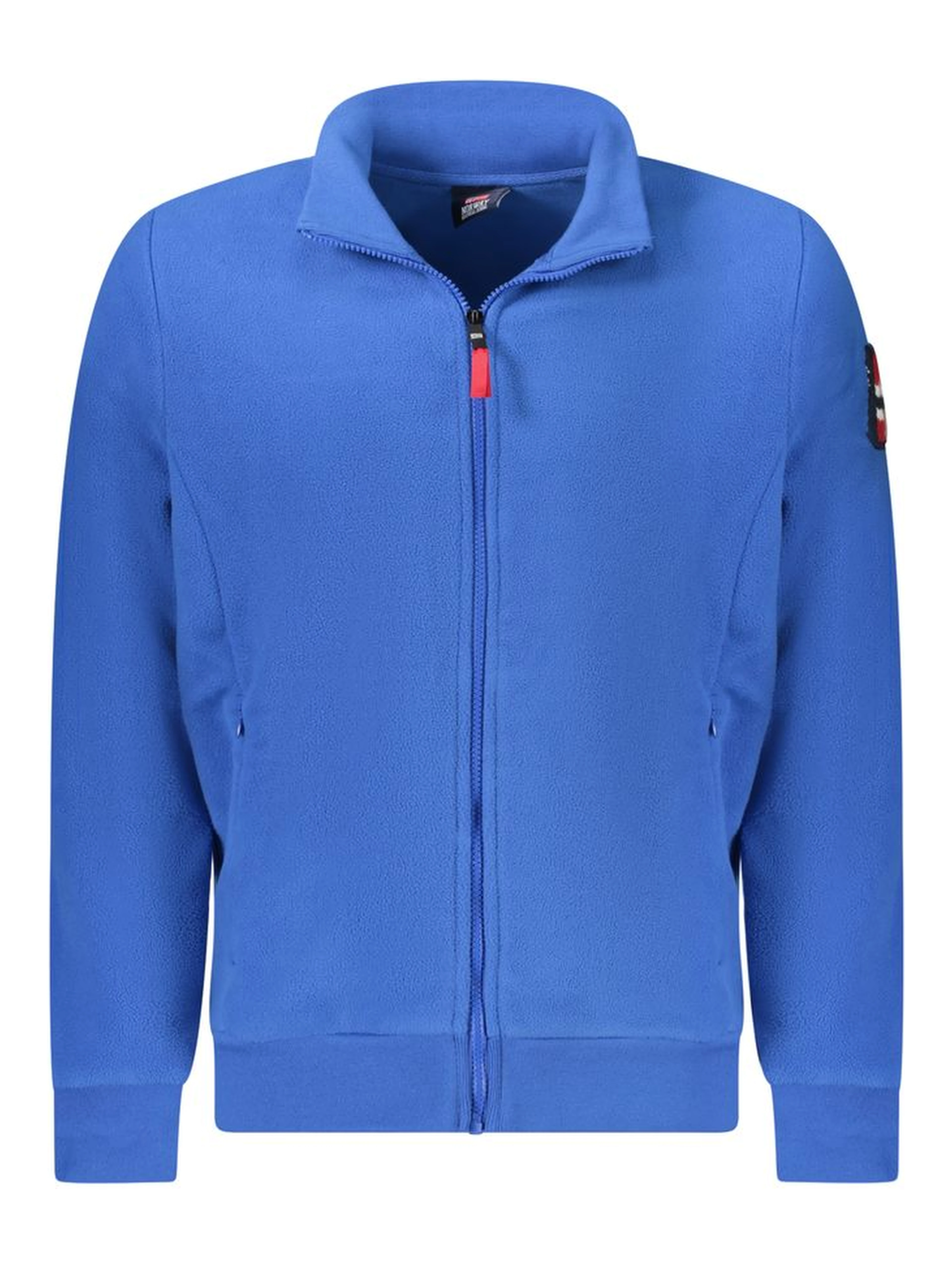 Blue Polyester Men Sweater