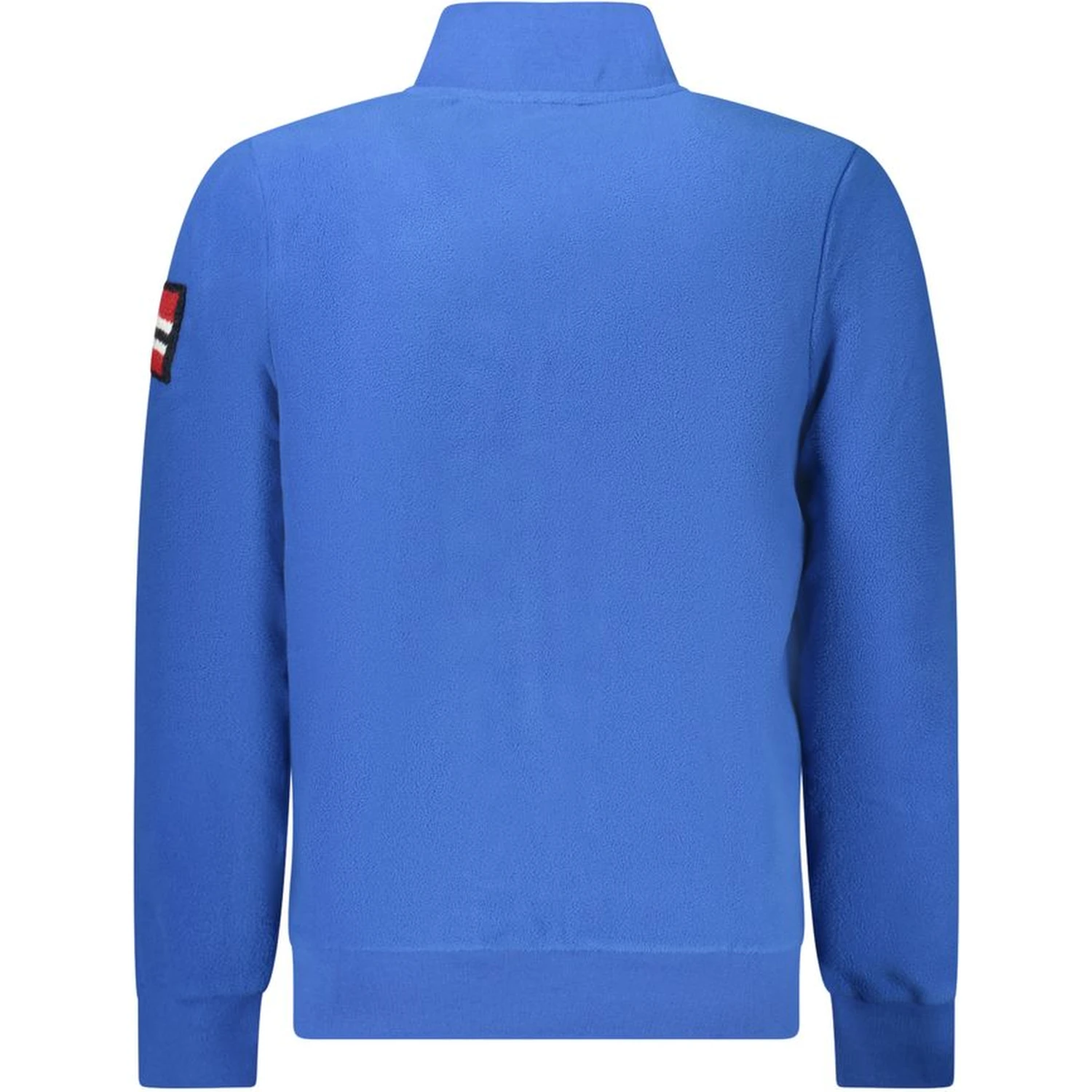 Blue Polyester Men Sweater