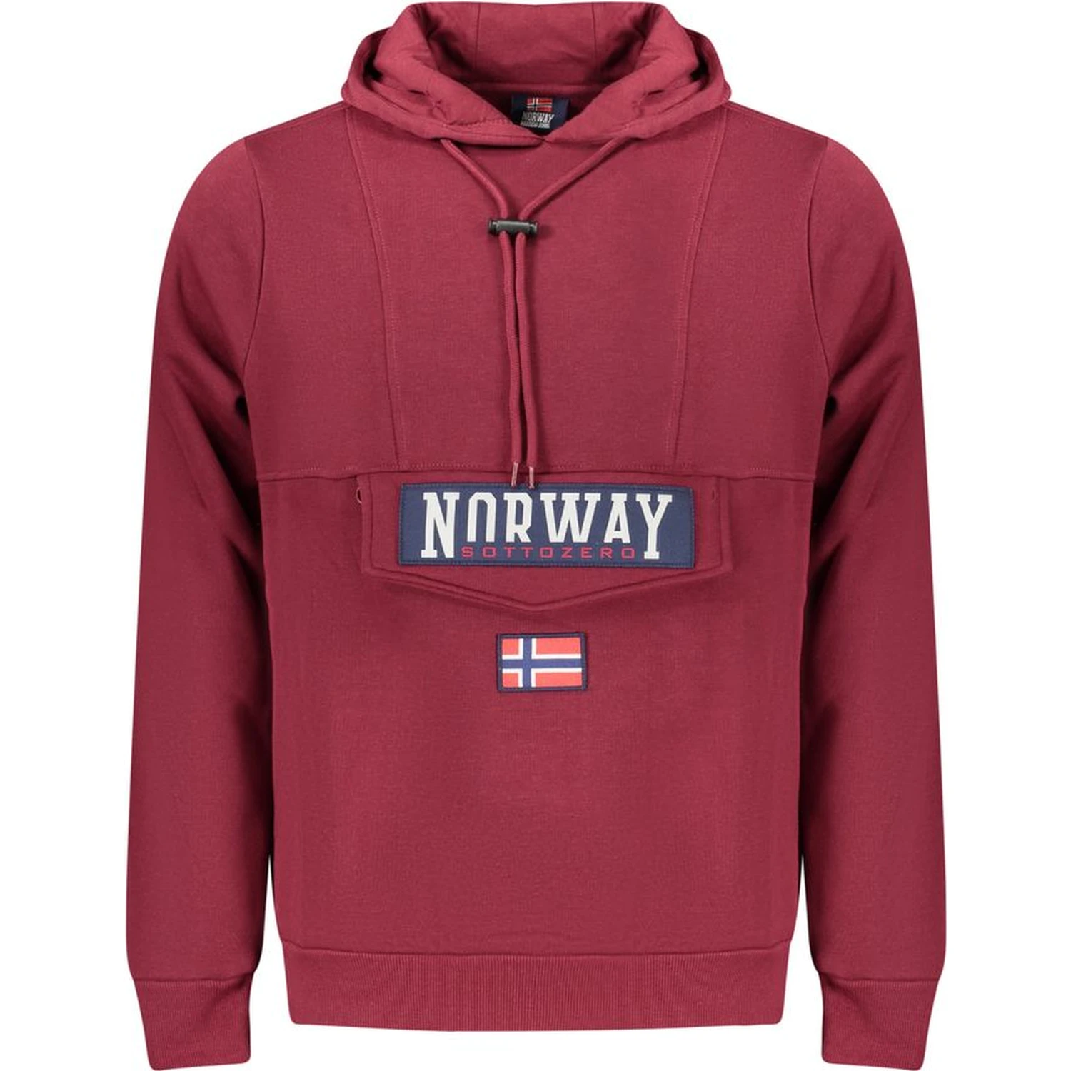 Purple Cotton Men Sweater