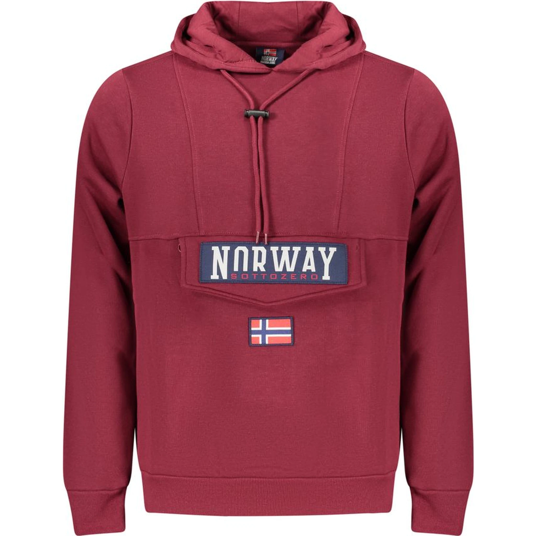 Purple Cotton Men Sweater