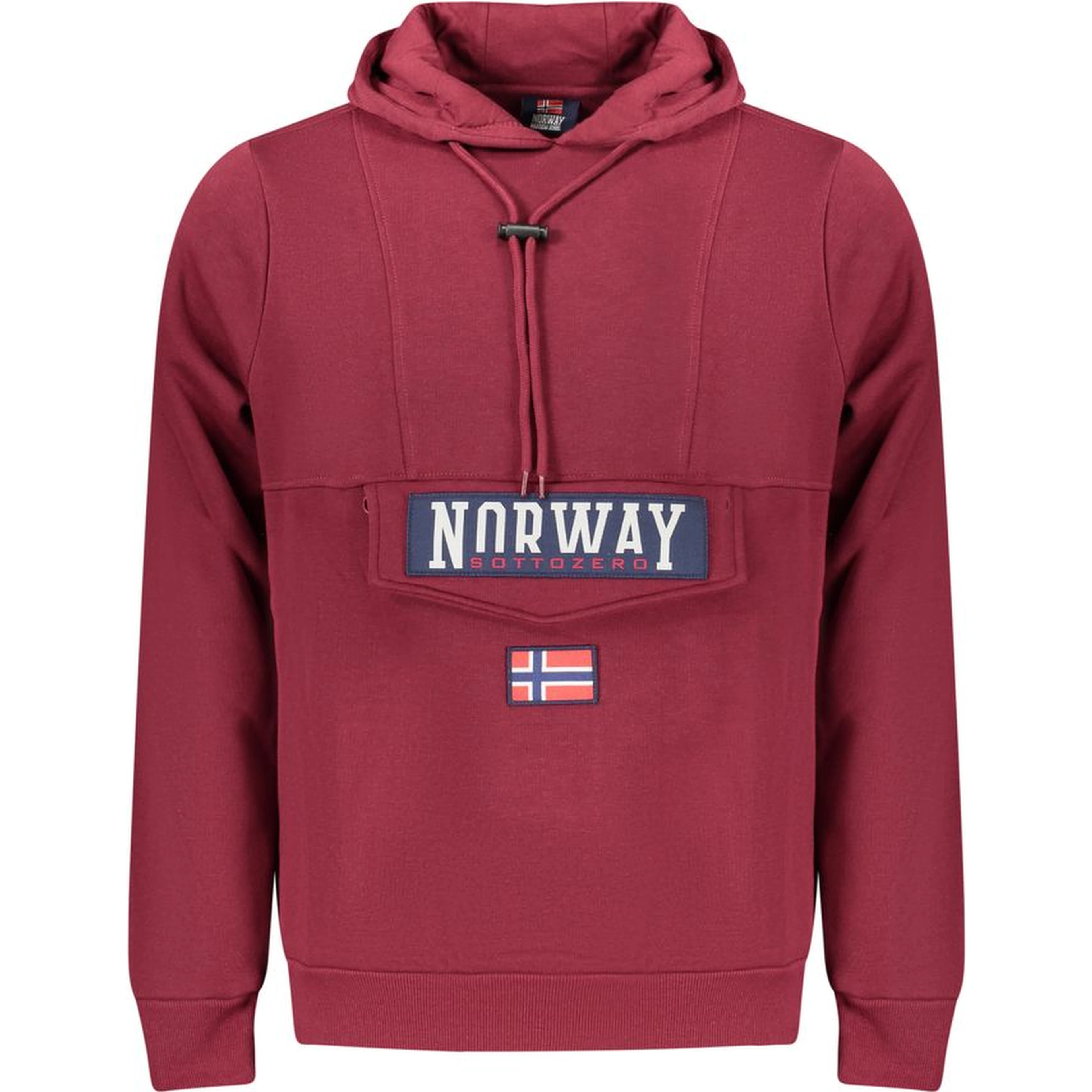 Purple Cotton Men Sweater