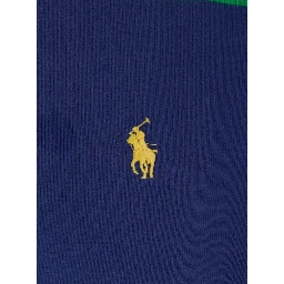 "Rugby Fit" Multicolor Polo Shirt with Logo Embroidery on the Front and All-Over Striped Motif in Cotton Man