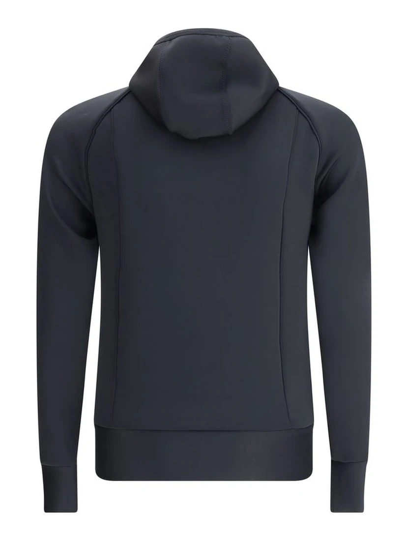 Black Polyester Sweatshirt