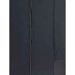 Black Polyester Sweatshirt