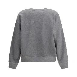 Gray Cotton Sweatshirt