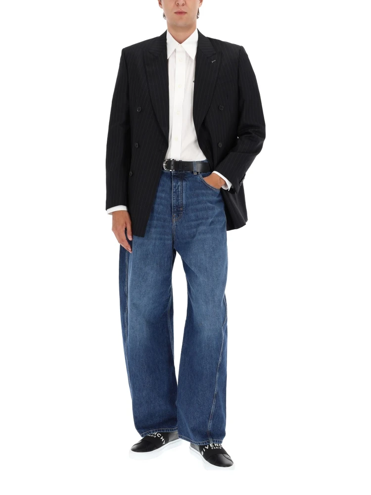 FITTED STRIPED JACKET alternative