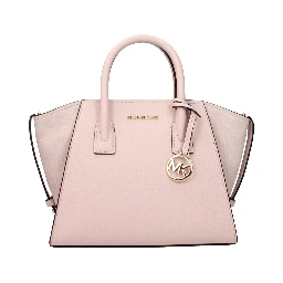 Pink Leather Handbag
