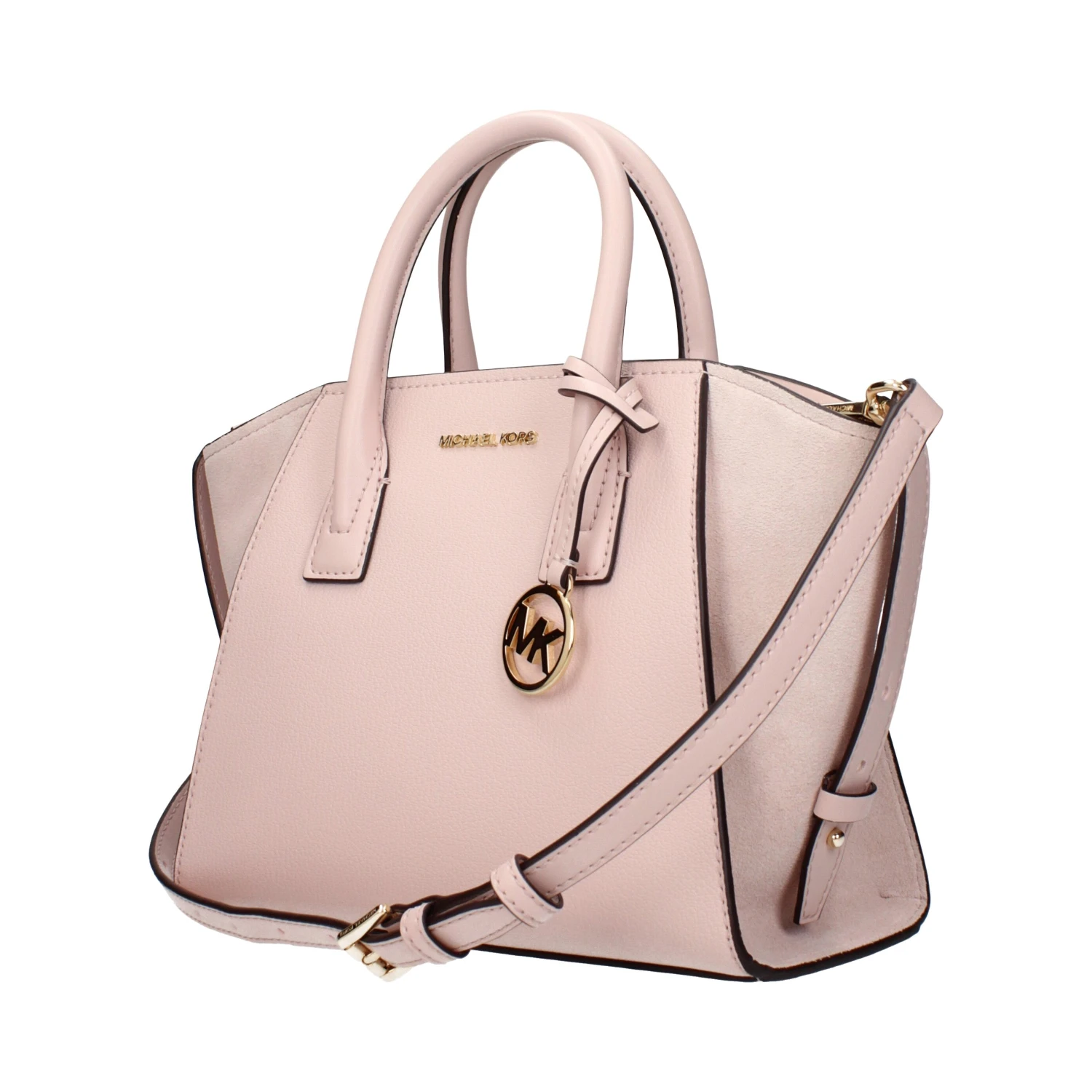 Pink Leather Handbag