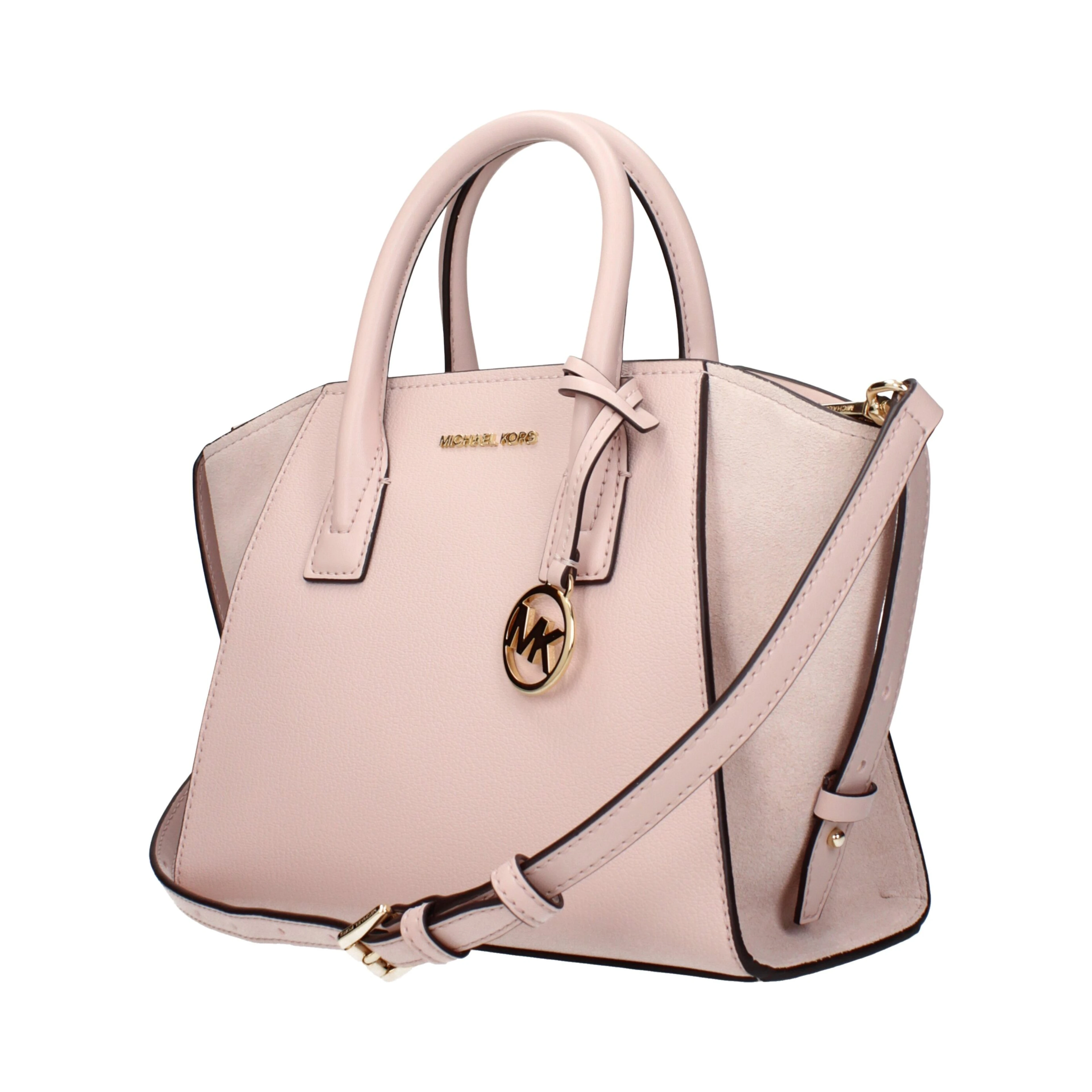 Pink Leather Handbag