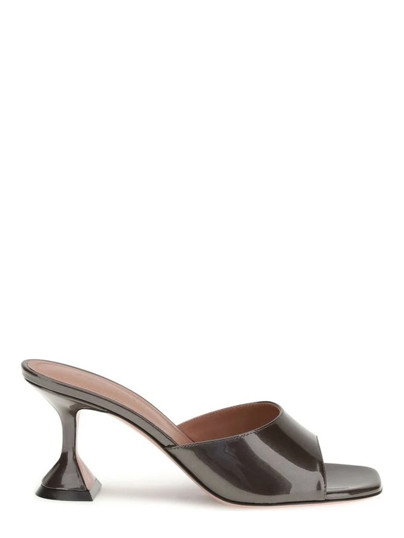 Brown Calf Leather Bos Taurus Stiletto Heel Sandals