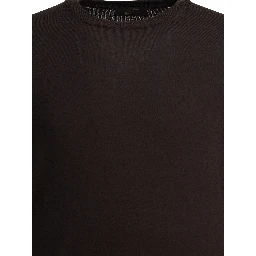 Wool crewneck knitwear