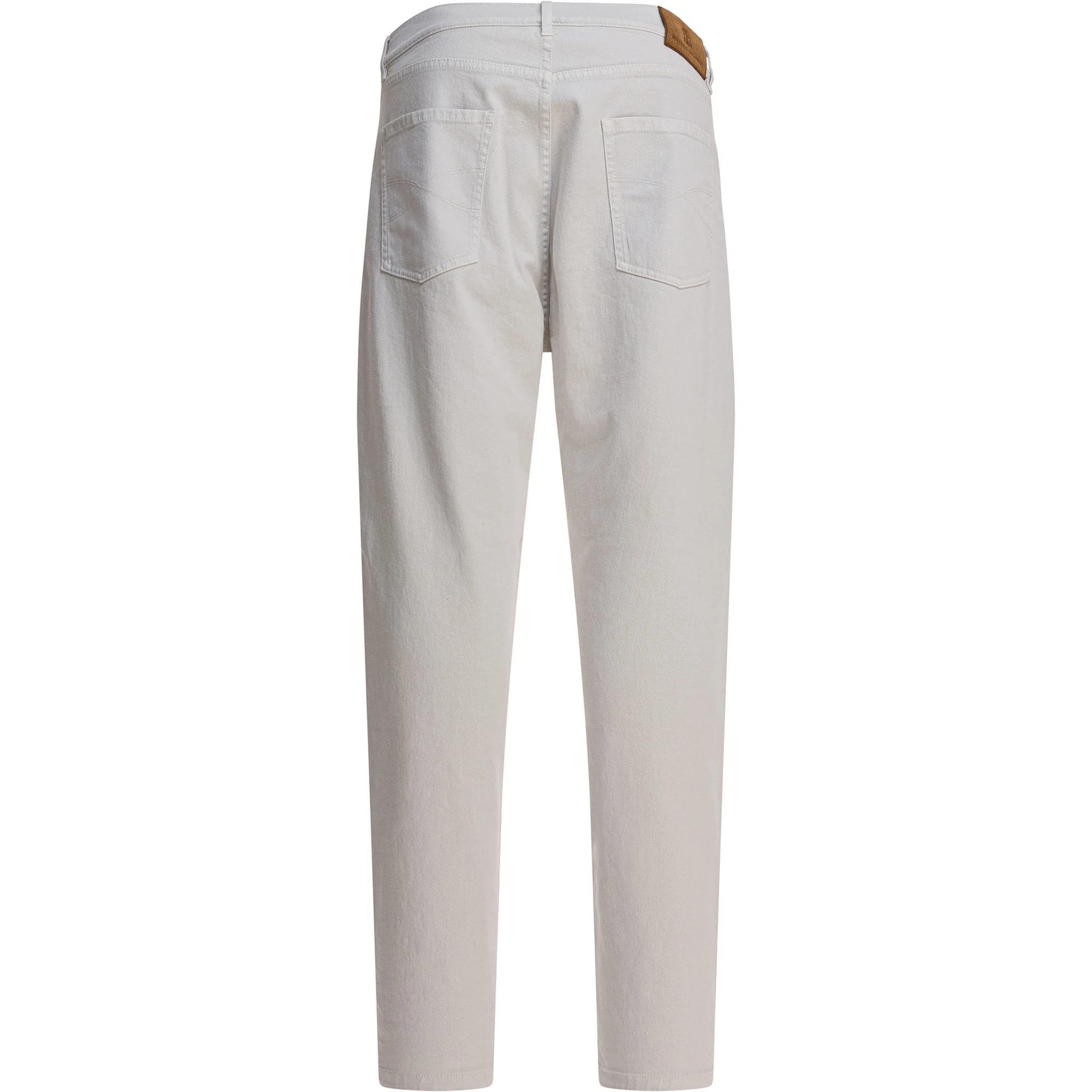 Slim fit cotton jeans