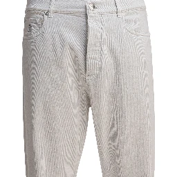 Slim fit cotton jeans