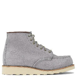 "6 Moc Toe 3300 Dusty Lavender Abilene" Lace-up ankle boots