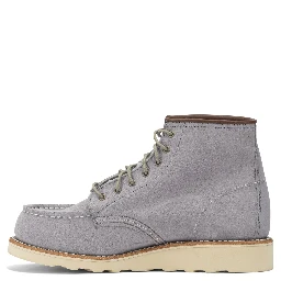 "6 Moc Toe 3300 Dusty Lavender Abilene" Lace-up ankle boots