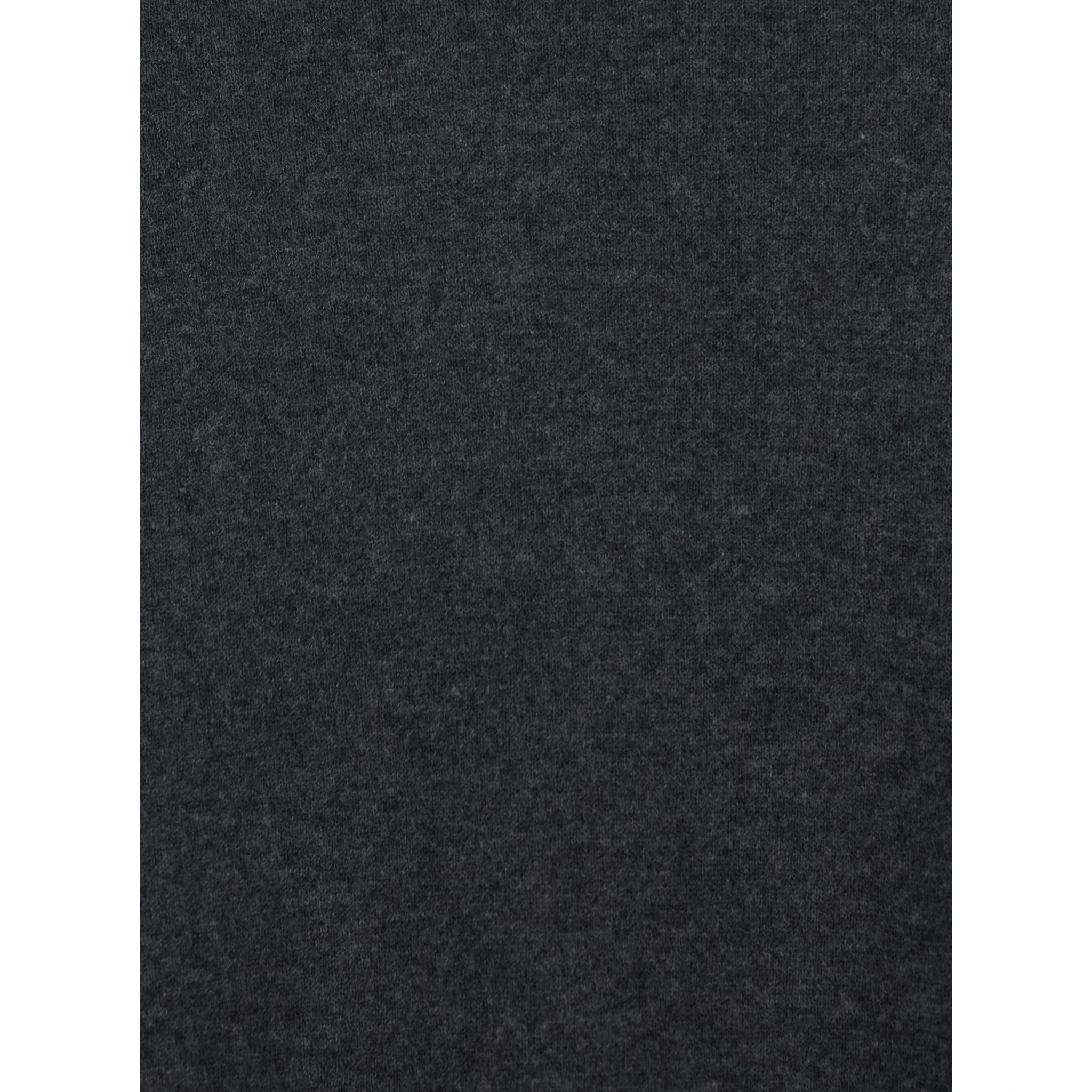 Grey Flared Skirt with Pleated Details and Elastic Ribbed Waist in Wool Woman