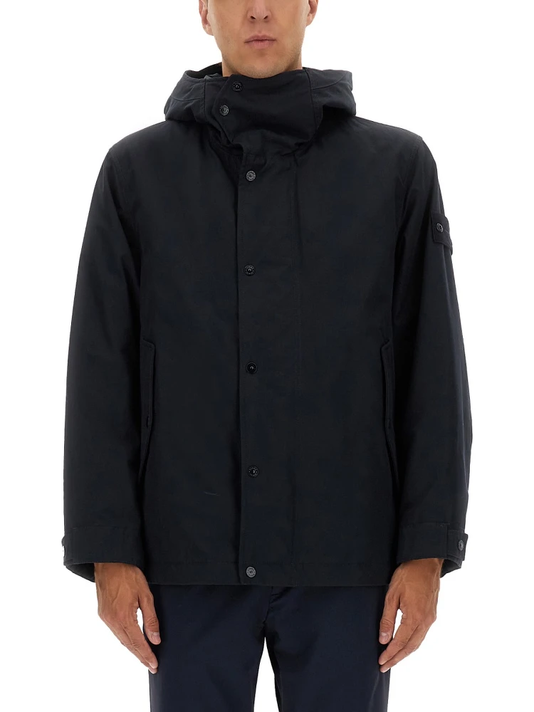 WATERPROOF JACKET WITH HOOD