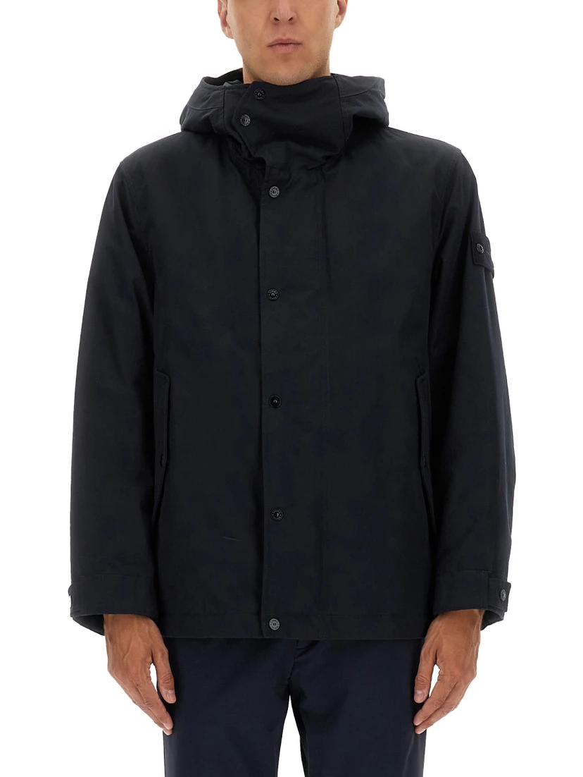 WATERPROOF JACKET WITH HOOD