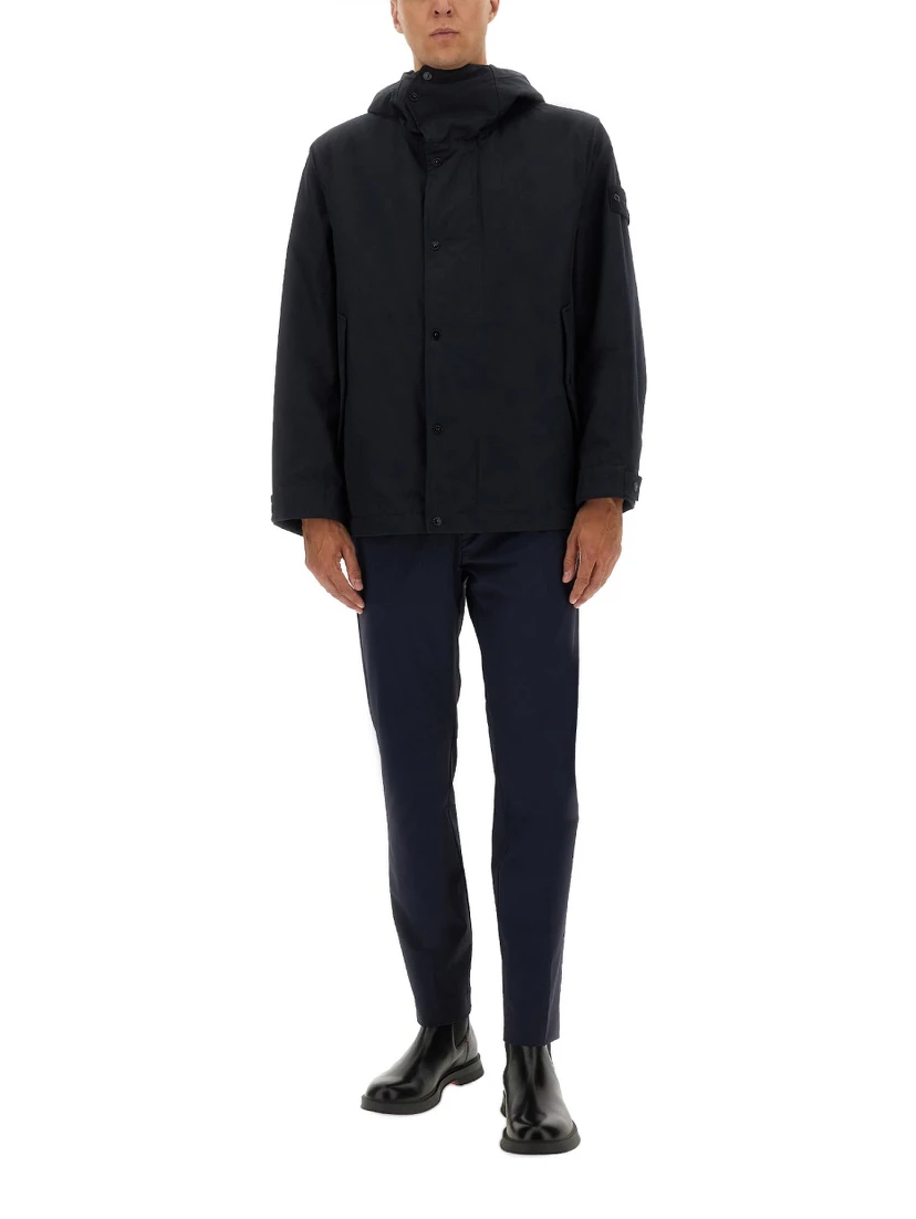 WATERPROOF JACKET WITH HOOD