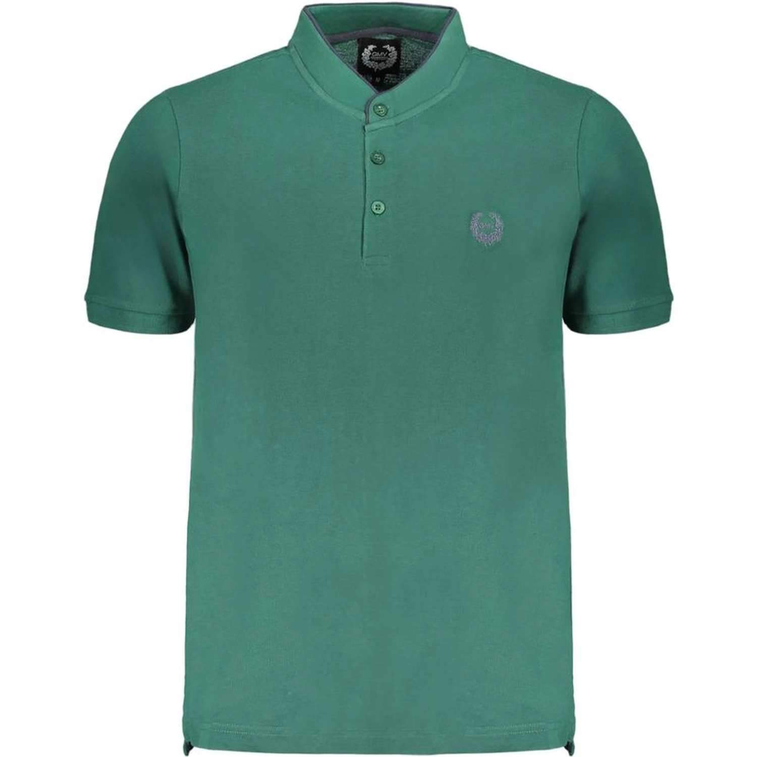 Green Cotton Polo Shirt