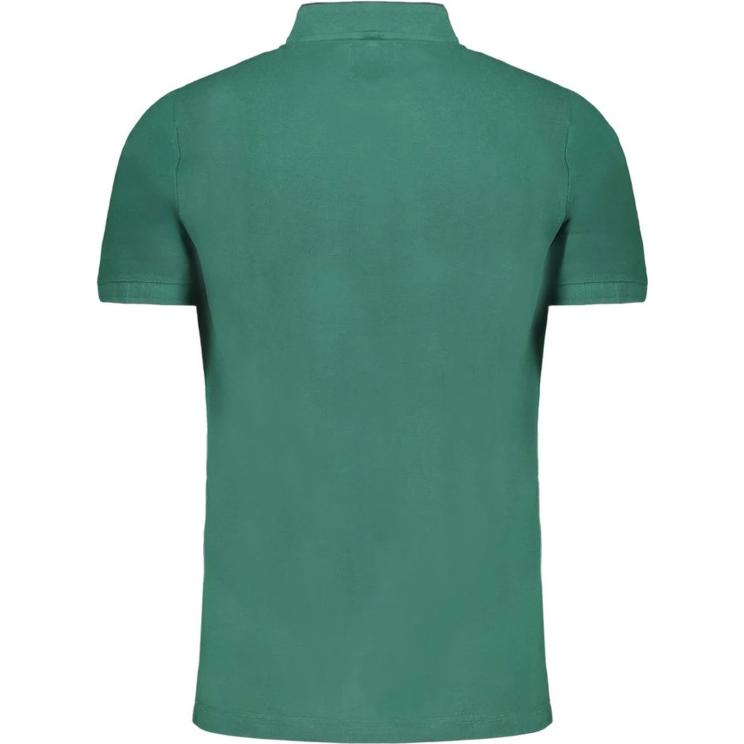 Green Cotton Polo Shirt