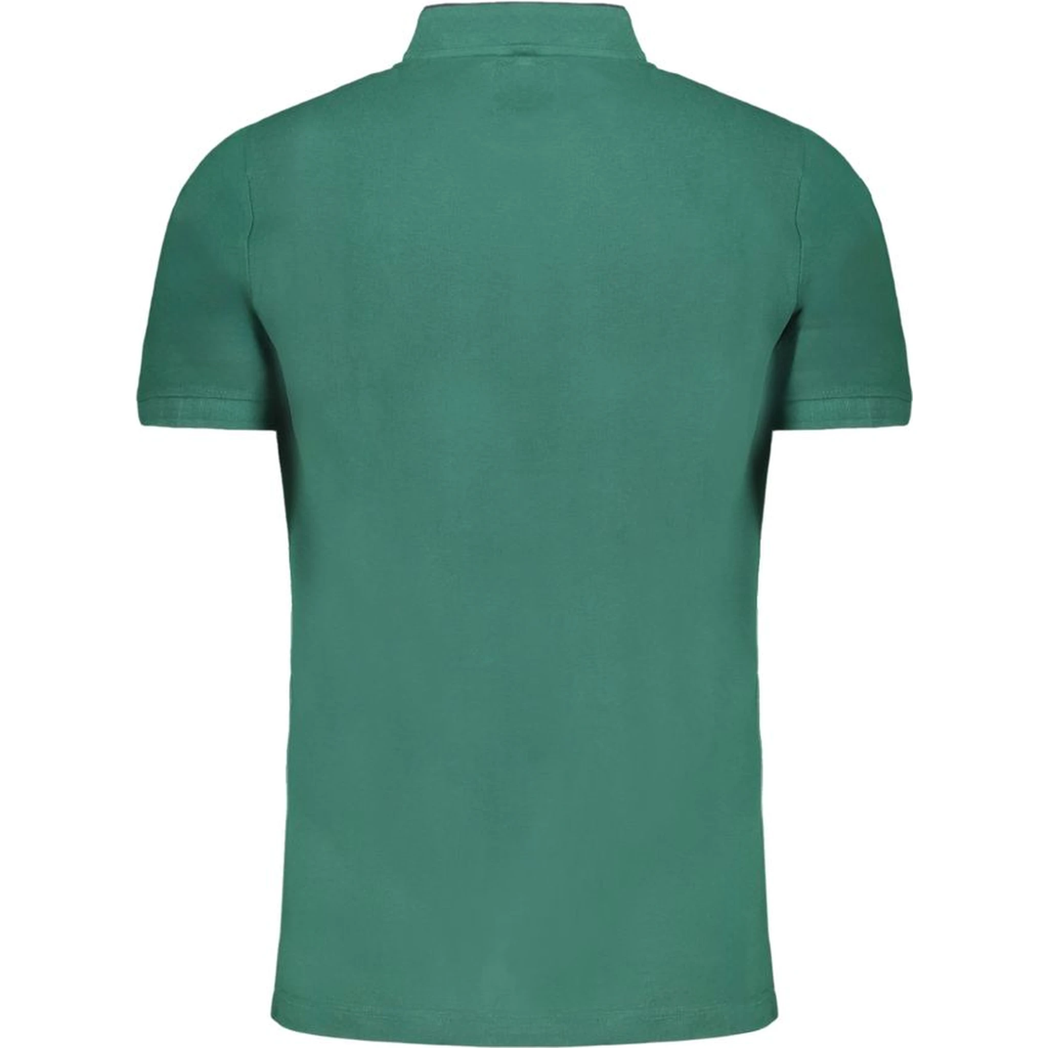 Green Cotton Polo Shirt