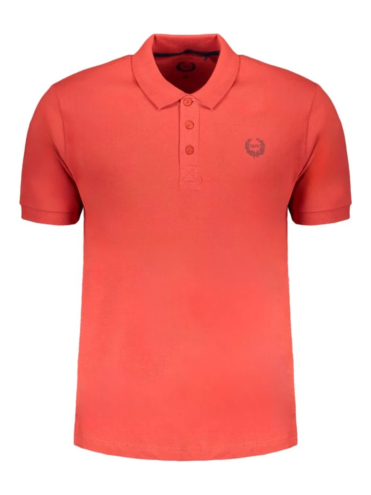 Red Cotton Polo Shirt