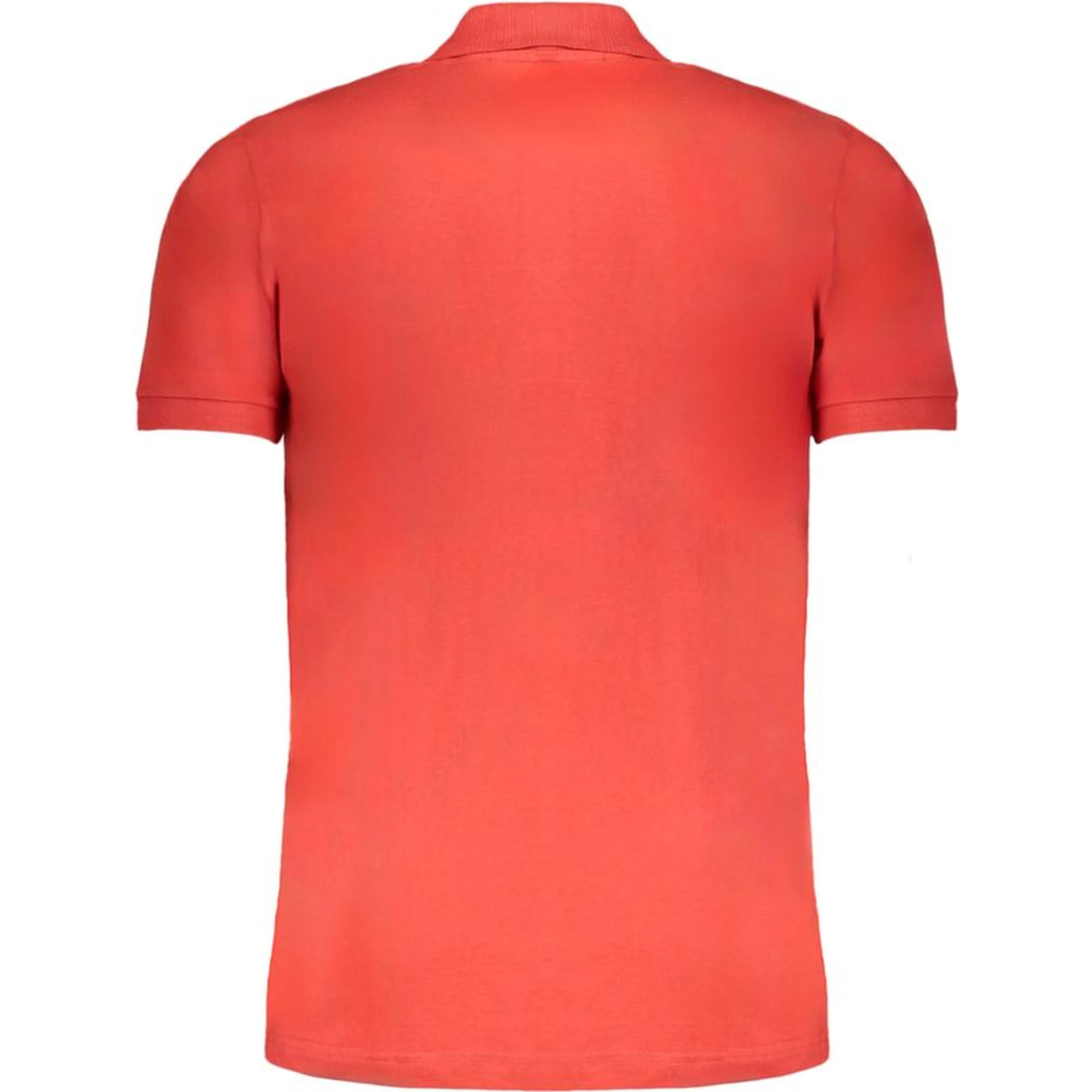 Red Cotton Polo Shirt