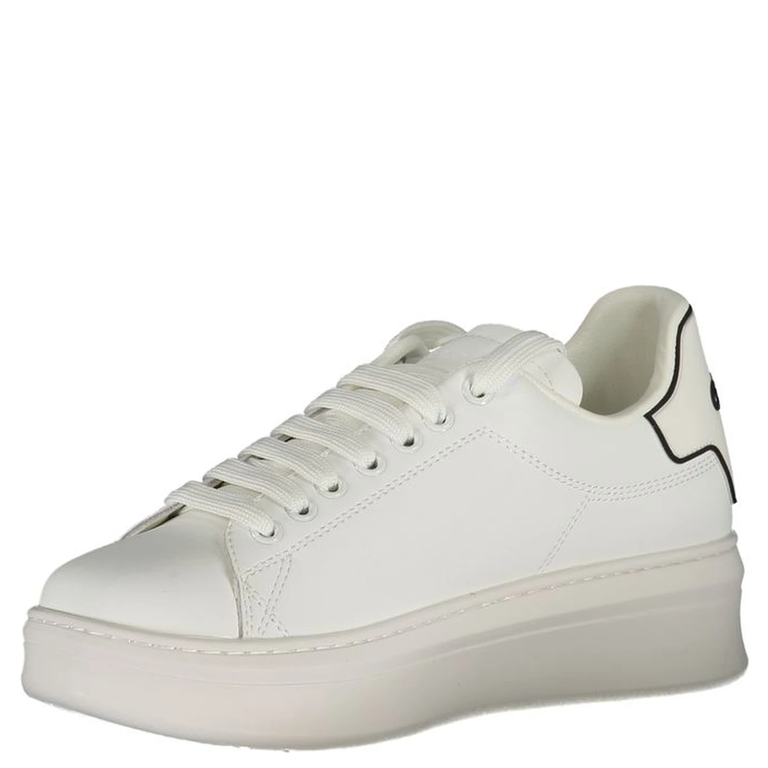 White Polyethylene Sneaker